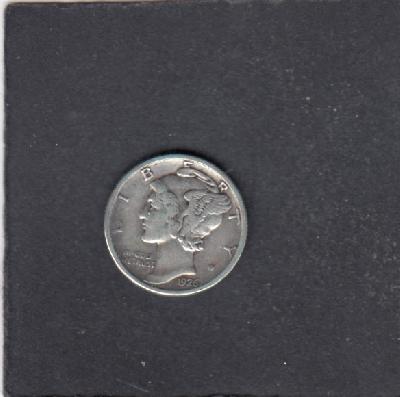 Beschrijving: 1 Dime MERCURY